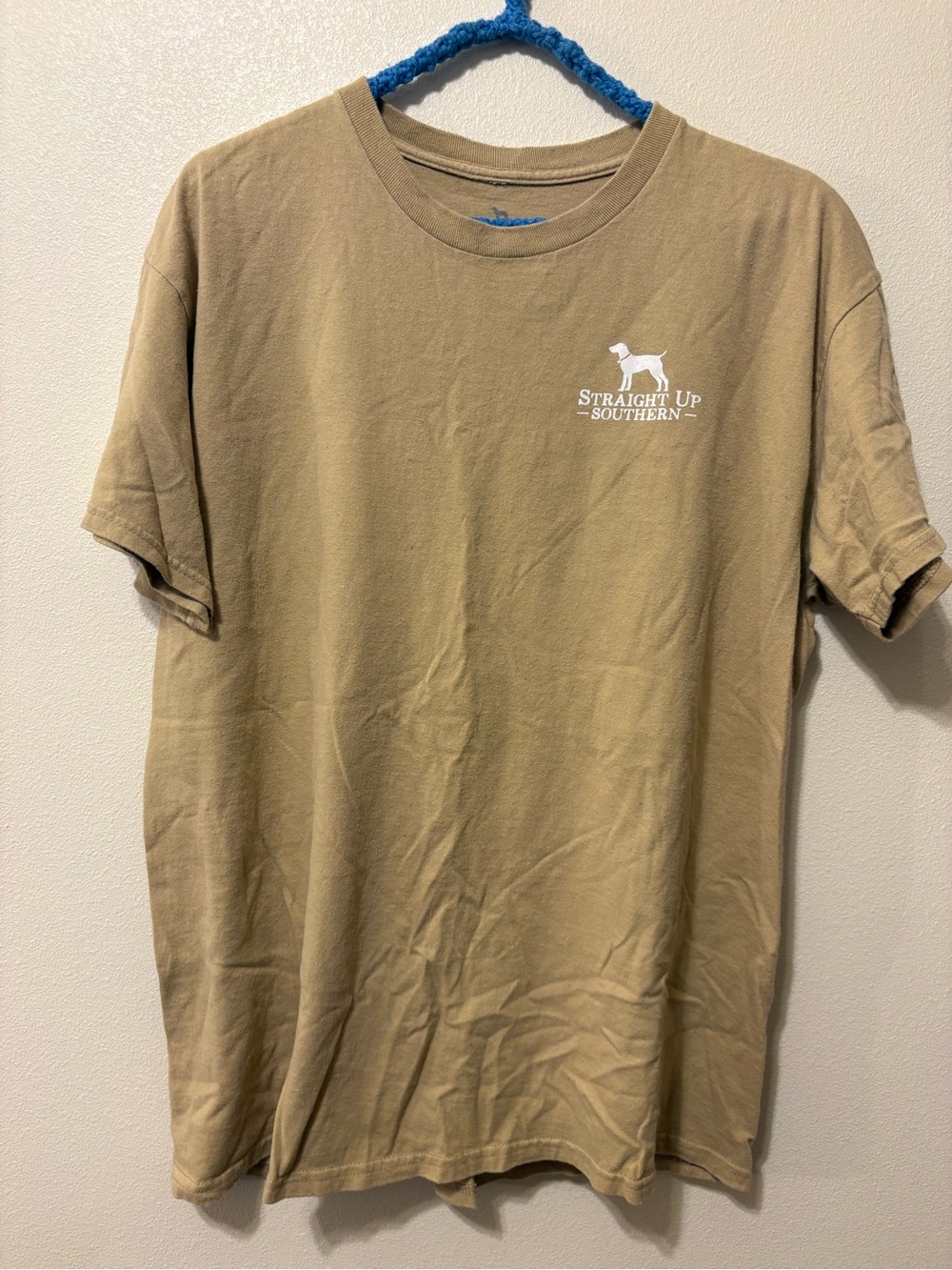 Men's Short Sleeve Tee — Tan